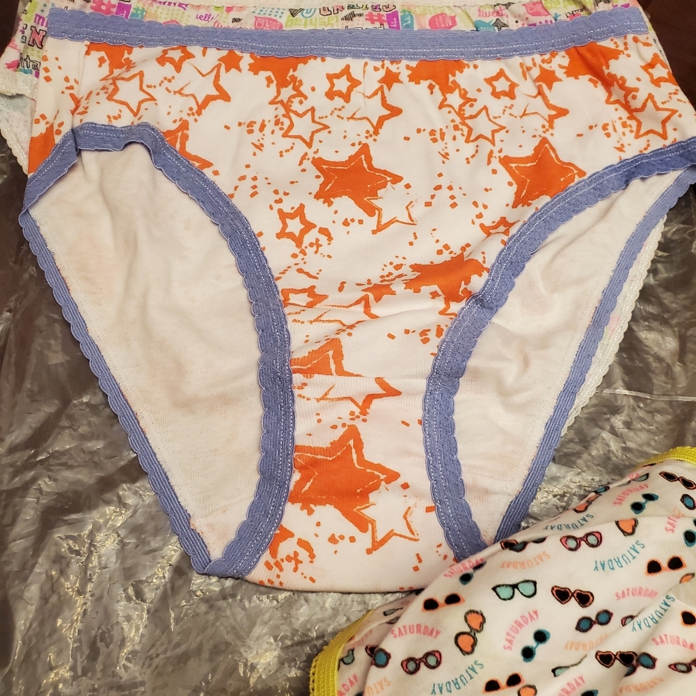 12 Pack Cotton Soft Flex Hi Cut Panty Briefs - Picture 11 of 13